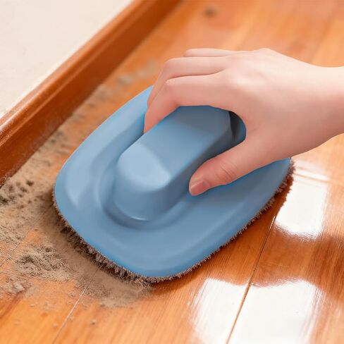 1PC Handheld Window Screen Cleaning Brush - Multi - Function Wet/Dry Brush for Dust Removal,Blue in Saudi Arabia