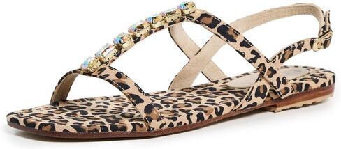 صندل نسائي مزين بنقشة الفهد من Mystique in Kuwait