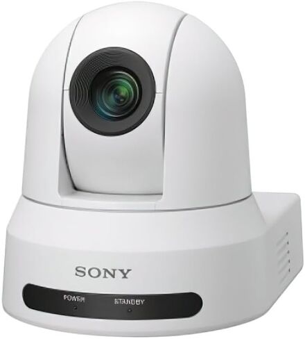 Sony Pro SRG-X40UHW.UC Standard PTZ Camera, White; Simple UVC or HDMI Connection; 30x Optical Zoom; 1/2.5" CMOS; DC 12V; 3840 x 2160 Max Resolution; Auto/Manual Focus; Day/Night; Image Stabilizer in Saudi Arabia