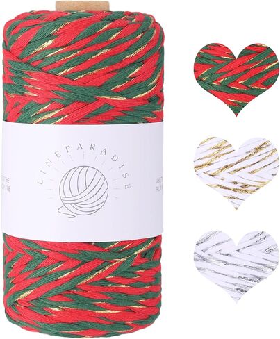 Macrame Cord 3mmx100yd 100% Cotton Ombre Macrame Rope Cord for Plant Hanging Wall Hanging DIY Handmade Braided Bags Wall Hanging Dreamcatcher Christmas Crafts Knitting-Rainbow in Saudi Arabia