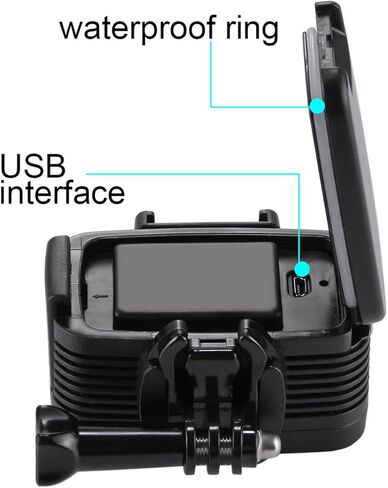 40m Underwater Diving Light, Underwater Video Fill Light Night Light IPX8 Waterproof Diving Light, Underwater Light for OSMO Action Camera in Saudi Arabia