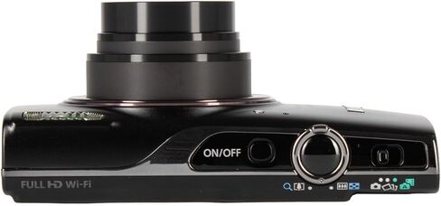 كاميرا Canon PowerShot ELPH 360 HS A الرقمية (أسود) (7280C001) + بطاقة ذاكرة سعة 64 جيجابايت + حافظة + قارئ بطاقات + حامل ثلاثي مرن + محفظة ذاكرة (حزمة المبتدئين) (متجددة) in Kuwait