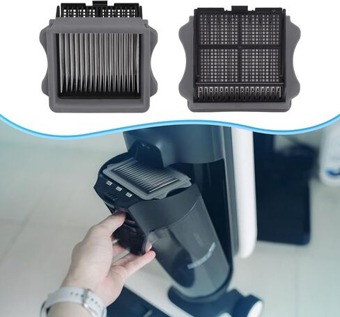 فلاتر مكنسة كهربائية بديلة لـ Tineco iFloor 3/ Floor One S3/ Floor One S5/ Floor One S5 Pro 2 مكنسة كهربائية جافة ورطبة - مجموعة ملحقات قطع الغيار، 4 عبوات in Kuwait