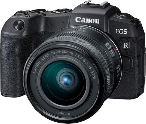 Canon EOS RP Camera Bundle with 24-50mm + 75-300mm + 420-800mm Super Telephoto Lens +128GB Extreme Speed, U-Grip, Microphone, LED Light, Spare Battery, Filter Kit, More (Extreme Pro-Bundle) (Renewed) in Saudi Arabia