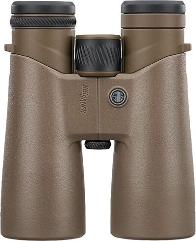 مناظير Sig Sauer ZULU4 12x50mm HD، بصريات متعددة المغلفة بالكامل، جسر مغلق، FDE، مقاوم للماء، مقاوم للضباب (SOZ40002) in Saudi Arabia