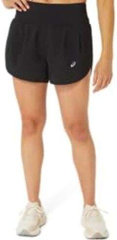 ASICS Women's Road 3.5IN Short Apparel, S, Performance Black in Saudi Arabia