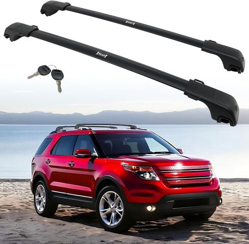 Heka 260 رطلاً على رفوف السقف المتقاطعة مناسبة لـ Grand Cherokee L 2021-2025 و Grand Cherokee WL 2022 2023 2024 2025. in Kuwait