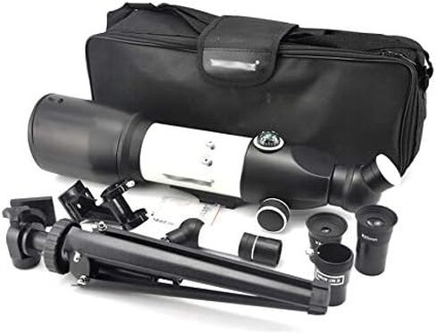 Telescopes Refractor Astronomical Telescope Long Range Sky Moon Jupiter Observation Astronomy Monocular with Tripod PhoneTelescopes in Kuwait