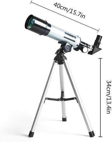 Adult Astronomical Telescope Astronomical Refraction Travel Telescope with a Tripod to Observe The Moon in Kuwait