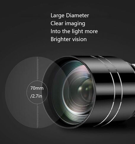 Refracting Telescope Compact High-Definition Telescope Telescope Suitable for Beginners Portable Telescope in Kuwait