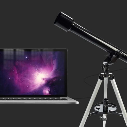 Telescope Beginner Small Telescope Telescope Beginner60MM Clear Aperture700mm Focal LengthExplorationBird WatchingAstronomicalProfessional Binoculars in Kuwait