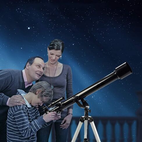 Telescope Beginner Small Telescope Telescope Beginner60MM Clear Aperture700mm Focal LengthExplorationBird WatchingAstronomicalProfessional Binoculars in Kuwait