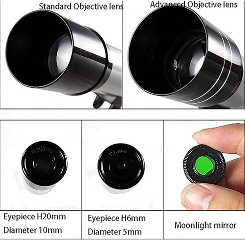 Beginners Space Astronomical Refractor Telescope with Adjustable Tripod Monocular Telescopes for Beginners in Astronomy Educational Toys in Kuwait