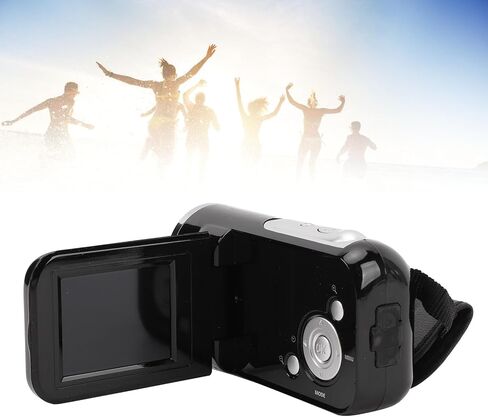 كاميرا فيديو CHICIRIS 16MP 1080P 16X تكبير رقمي 2.0 بوصة شاشة قابلة للتدوير مضادة للاهتزاز منفذ USB كاميرا فيديو للسفر in Saudi Arabia