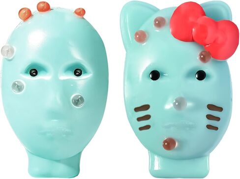 Aqzaxora 2 PCS Pimple Popping Toy, Squishy Fidget Toys Pimple Popping Fidget Toy with Filler Tools Weird Alien Pimple Popping Novelty Stress Relief & Reusable & Self-Filling for Adults & Teens in Kuwait