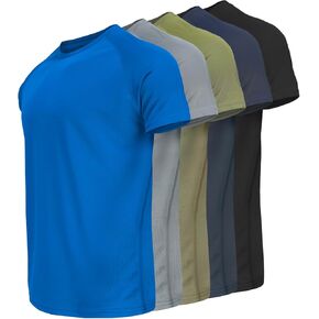 تي شيرت رجالي سريع الجفاف بأكمام طويلة للحماية من الشمس، تي شيرت رياضي للتمرين in Kuwait