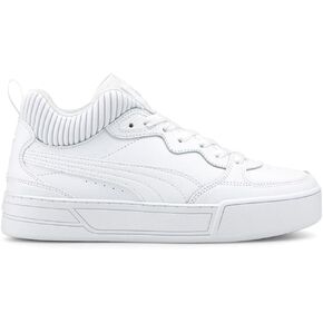 PUMA Womens Skye Demi Lace Up Sneakers Shoes Casual - White - Size 9.5 M in Saudi Arabia