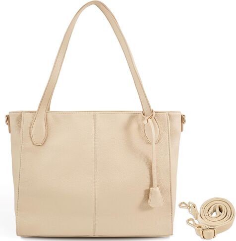 Large Tote Bag for Women Work,Vegan Leather Tote Bag for Women,Women's Shoulder Handbags Purses with Adjustable Strap in Saudi Arabia