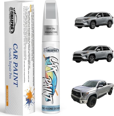 040 Super White/Ice Cap Car Touch Up Paint toyota ، قلم إصلاح الطلاء التلقائي للملون ، و Remover Remover Remover Pen in Kuwait