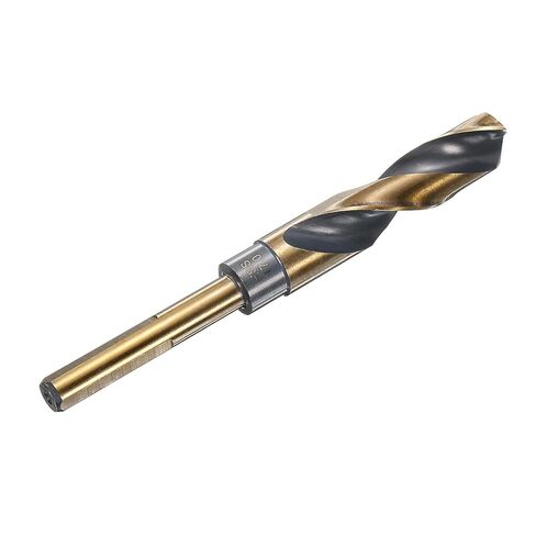 HARFINGTON Twist Drill Bit 17mm Dia فولاذ عالي السرعة 4341 متري لقم الثقب 5.9 "الطول الإجمالي مع طلاء أكسيد الأسود والذهبي لحفر المعادن الصلبة، الفولاذ المقاوم للصدأ، سبائك الصلب in Kuwait