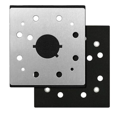 2 حزمة 1/4 ورقة استبدال لوحة ساندر الوسادة الخلفية لـ DeWalt DW411، D26441، DW412، 151284-00SV | 8- فتحات تفريغ لتجميع الغبار in Kuwait