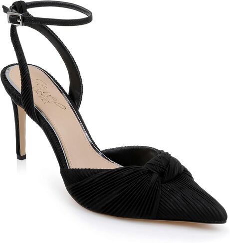 Jewel Badgley Mischka Enid Pointed Toe Ankle Strap Pumps in Saudi Arabia