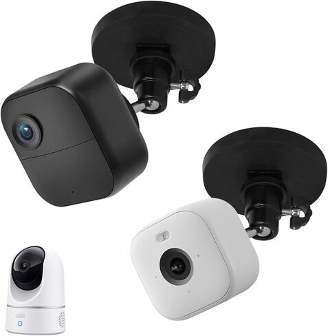 Magnetic Camera Mount Compatible with Blink Mini 2, Blink Outdoor 4th, Blink Mini, Blink Indoor(All), Eufy E220, Litokam 2K Indoor Cam, Camera Magnetic Bracket Base, 1Pack in Saudi Arabia
