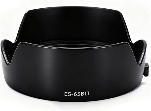 غطاء عدسة RF 50 مم F1.8، ظل مضاد للتوهج مع غطاء 43 مم، متوافق مع كاميرا R5 R6 RP R in Kuwait