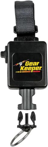 Gear Keeper Fly Fishing Net Retractor - Compatible with Most Nets - Various Mounting Options with QC-II Split Ring Accessory - Ideal Kayak & Fly Fishing Accessories - Made in USA in Saudi Arabia