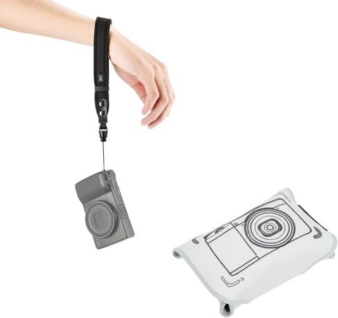غلاف حماية للكاميرا JJC لكاميرات Ricoh GR IV GR III الرقمية + حزام معصم للكاميرا صغير الحجم، حزام يد ناعم in Saudi Arabia