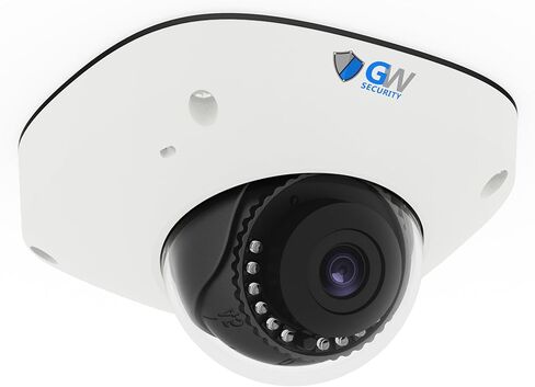 كاميرا مراقبة GW Security 6K 12MP TAA & NDAA الذكية AI PoE IP Microhone Dome (GW1263301M) in Kuwait