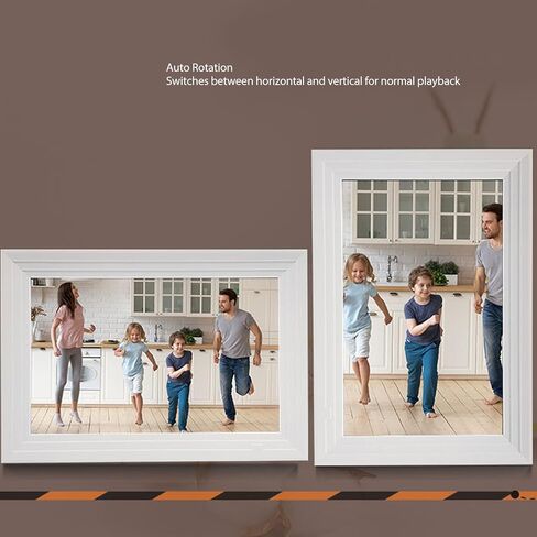 Sorandy 10.1 Inch Digital Picture Frame, WiFi Smart Photo Frame with 1280x800 IPS HD Auto Rotate 32GB, Share Photos Remotely via App for Home Office Gift in Saudi Arabia