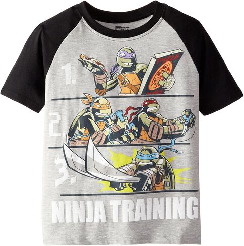 Nickelodeon Little Boys 'Teenage Mutant Ninja Turtles Group Shot Raglan Tee in Saudi Arabia