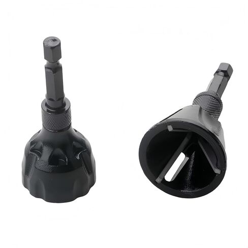 مثقاب شطب إزالة الأزيز 1/4 بوصة إلى 3/4 بوصة، مع شفرة كربيد التنجستن، أداة إصلاح خيط مسمار ساق سداسي سريع، مناسبة للمعادن والبلاستيك والأنابيب والأنابيب والمسمار in Kuwait