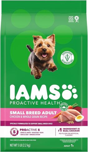 IAMS Proactive Health Small Breed Dog Food Dry with Real Chicken, 7 lb. Bag in Saudi Arabia