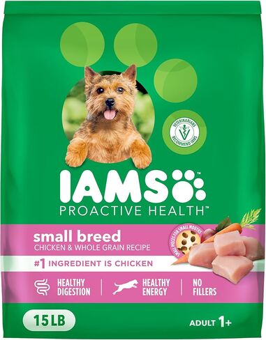 IAMS Proactive Health Small Breed Dry Dog Food, Chicken & Grain, 5 lb in Saudi Arabia