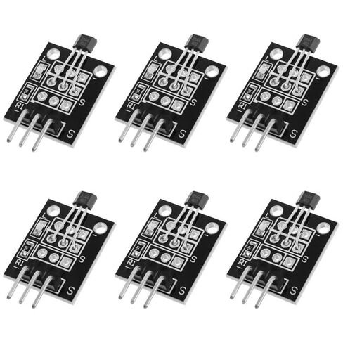 20 Pack A3144 Hall Effect Sensor 3Pins Magnetic Detector for Arduino DC 4V-24V Hall Effect in Saudi Arabia