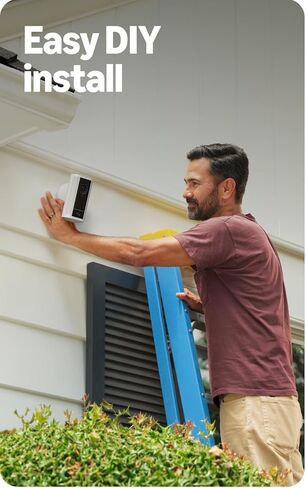 Ring Spotlight Cam Pro, Plug-In (Newest Model), Black with Indoor Cam Plus, Black in Saudi Arabia