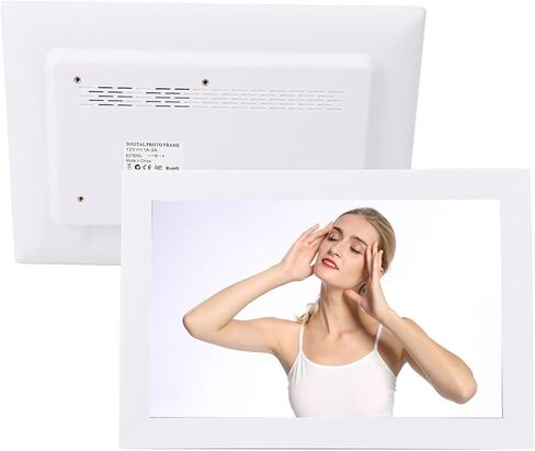 GOWENIC 13.3 Inch Digital Picture Frame WiFi, 1280x800 LED Digital Photo Frame with with 32GB Storage, Supports Remote Control and Sharing (US Plug) in Saudi Arabia