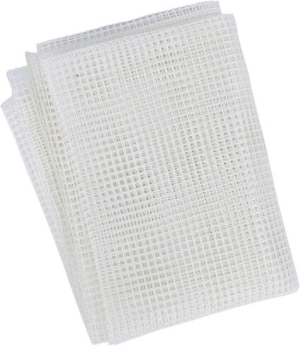 Blank Rug Household DIY Hand Made Crocheting Carpet Rug, Blank Rug Hooking Mesh Blank Rug Hooking Mesh Canvas DIY Sheet for Embroidery Cross Crafts Decoration (Grid Cloth 150 * 100cm) in Saudi Arabia