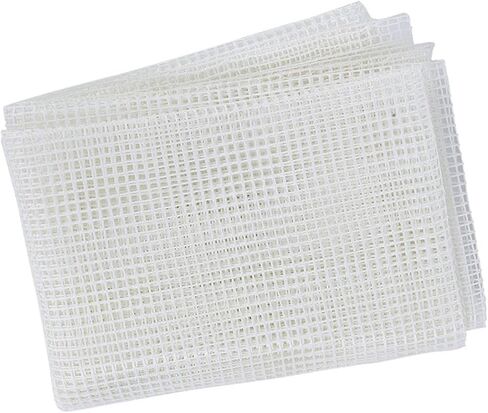 Blank Rug Household DIY Hand Made Crocheting Carpet Rug, Blank Rug Hooking Mesh Blank Rug Hooking Mesh Canvas DIY Sheet for Embroidery Cross Crafts Decoration (Grid Cloth 150 * 100cm) in Saudi Arabia