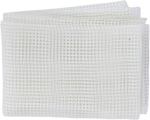 Blank Rug Household DIY Hand Made Crocheting Carpet Rug, Blank Rug Hooking Mesh Blank Rug Hooking Mesh Canvas DIY Sheet for Embroidery Cross Crafts Decoration (Grid Cloth 150 * 100cm) in Saudi Arabia