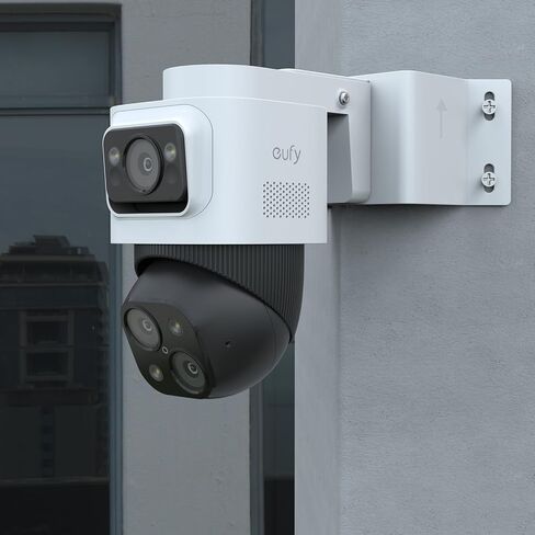 حامل زاوية الجدار الخارجي من HOLACA لنظام الأمان eufy PoE NVR S4 Max وكاميرا eufy Security eufyCam S4، eufy PoE Bullet-PTZ Cam S4 Max Mount in Saudi Arabia