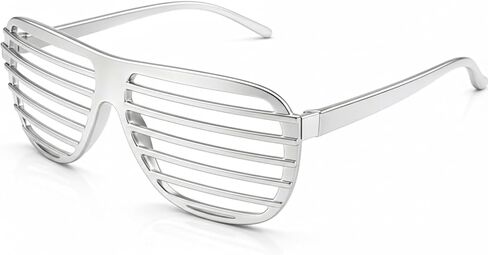 نظارات Vaulted Skulls & Co Slot Retro Shutter Shades | نظارات شريحة | نظارات مشقوقة | نظارات شمسية أنيقة للمهرجانات in Saudi Arabia