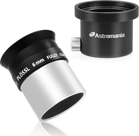 Astromania M42X0.75 محول أنثى إلى 1.25 بوصة - حزمة مع - عدسة تلسكوب 6 مم Plossl 1.25 بوصة in Saudi Arabia