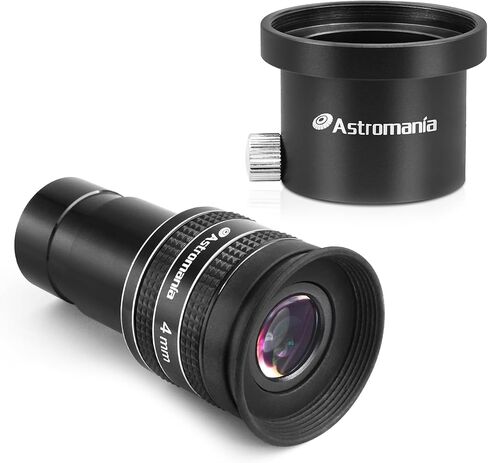 Astromania M42X0.75 Female Thread to 1.25" Adapter - Bundle with - Telescope Eyepiece 4mm, Wide Angle 58 Degree in Saudi Arabia