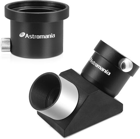 Astromania M42X0.75 محول أنثى إلى 1.25 بوصة - حزمة مع - تلسكوب قطري 1.25 بوصة مع منشور Amici in Saudi Arabia