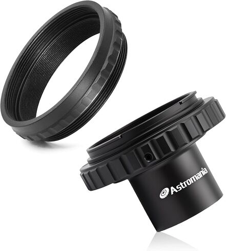 Astromania 7.5mm T2 Extension Ring - Bundle with - T2 T Ring & T-Adapter for Canon in Saudi Arabia