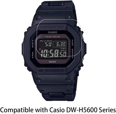 واقي شاشة Walieoka متوافق مع سلسلة Casio DW-H5600، طبقة واقية رفيعة للغاية مقاومة للانفجار ومضادة للخدش [3 عبوات] in Kuwait