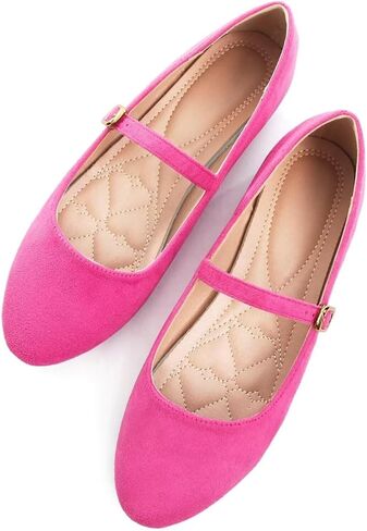 SAILING LU Mary Jane Shoes Women's Flats Dress Shoes for Women Dressy Comfortable Square Toe Slip-On Ballerina Walking Flats Shoes in Saudi Arabia